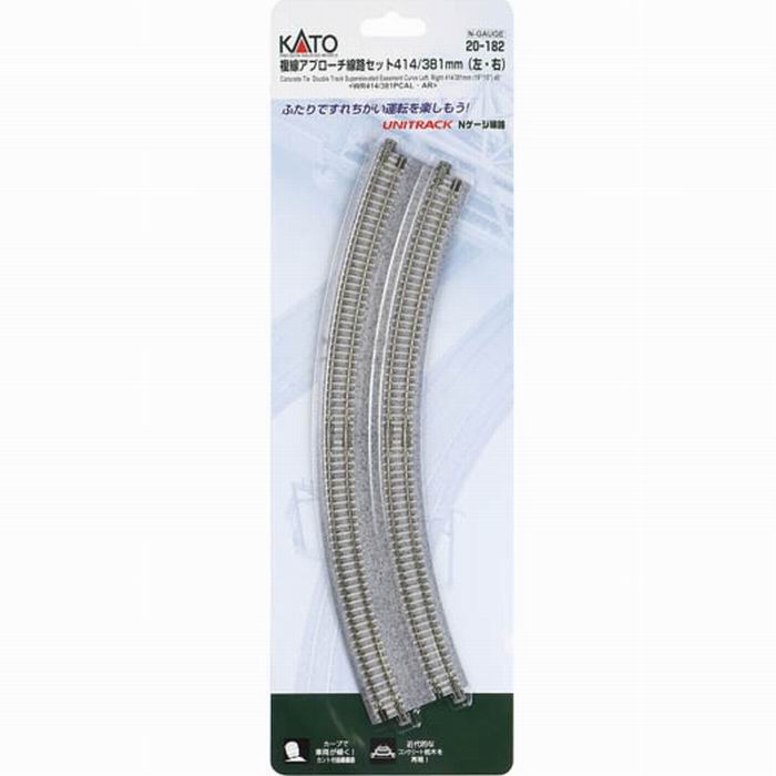 樂天商城 - ユニトラック 複線アプローチ線路414/381 20-182 Nゲージ 鉄道模型 / KATO カトー [ 新品 ]