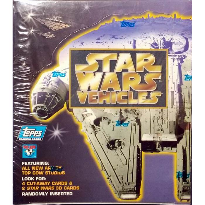 スター・ウォーズ VEHICLES (1BOX36パック入り) シュリンク付き 1997年製 トレーディングカード / topps [ 新品 ]