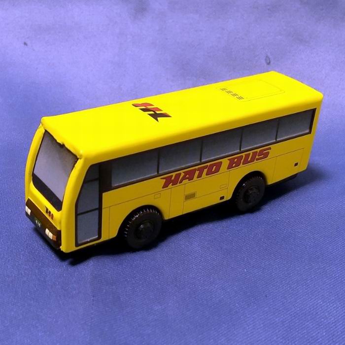 ブリキ製 はとバス フリクションカー おもちゃ 昭和レトロ 新品