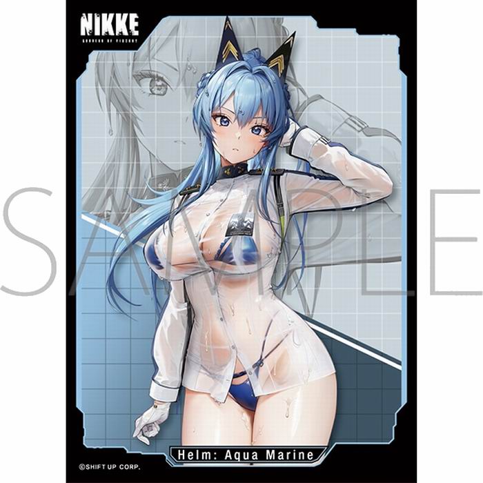樂天商城 - きゃらスリーブコレクション NIKKE ヘルム：アクアマリン MT2310 トレカ / ムービック [ 新品 ]