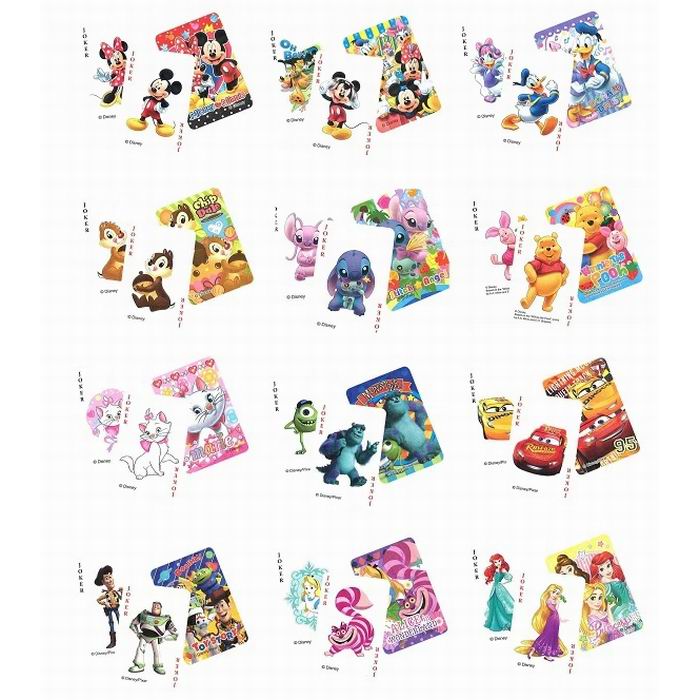 ディズニーオールスターカラフルミニトランプ 単品販売 絵柄全12種 カードゲーム 雑貨 [ 新品 ] 2