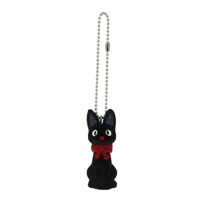 Rakuten - 魔女の宅急便 フロッキング キーチェーン ジジ ストラップ キーホルダー 雑貨 / セキグチ [ 新品 ]