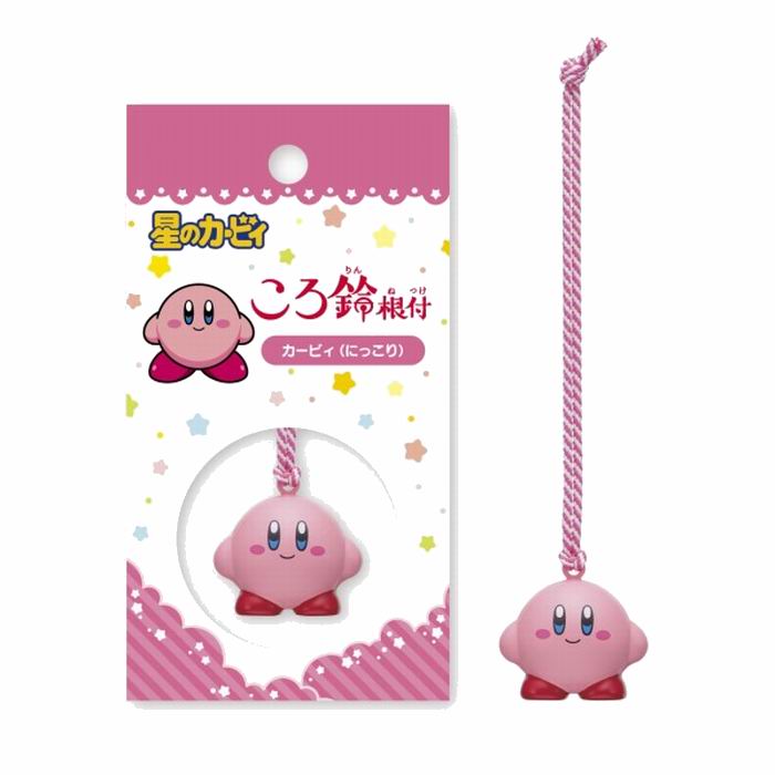 Rakuten - ころ鈴根付 カービィ (にっこり) 星のカービィ 和風 留め具 雑貨 / エンスカイ [ 新品 ]