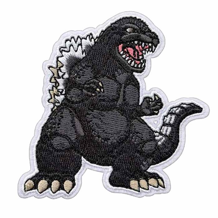 Rakuten - 刺繍ワッペン ゴジラ (1989) サイズ：約W70×H70×D1mm 雑貨 / 東宝 [ 新品 ]