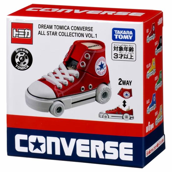 乐天商城 - ドリームトミカ コンバース オールスターコレクション VOL.1 全6種 CONVERSE ミニカー / タカラトミー [ 新品 ]