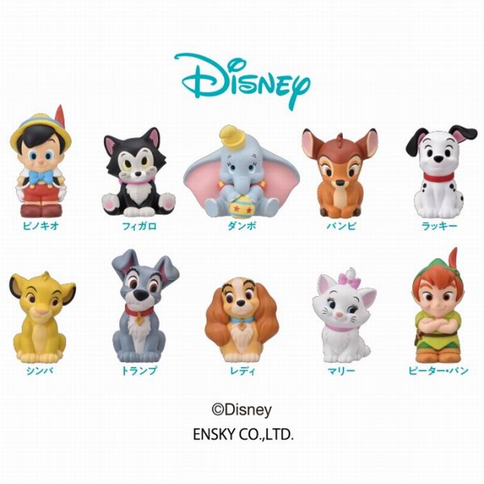 ディズニー クラシック ソフビパペットマスコット (1BOX10個入り) 全10種フルコンプ可 彩色済み パペット / エンスカイ [ 新品 ]のサムネイル