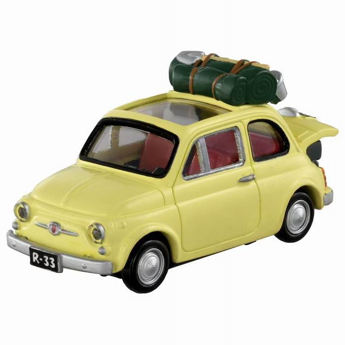トミカプレミアムunlimited ルパン三世 カリオストロの城 フィアット 500 ミニカー...