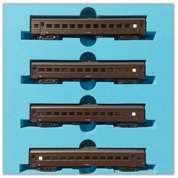 国鉄オハ62系客車北海道仕様4両セ...