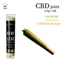 【送料無料】【HEMP LEAD】CBD プレロール ジョイント 250mg配合 6本セット CBD CBT CBN CBG CBDV CBC CBL