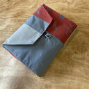【バルキーハンズ】和柄プリントパッチワーク単行本用ブックカバー/在庫1/黒、グレー/21x44/単行本/送料無料 綿 コットン かわいい 可愛い 敬老の日 ギフト お返し お祝い プレゼント お誕生日 入学祝い 本カバー お礼 単行本カバー