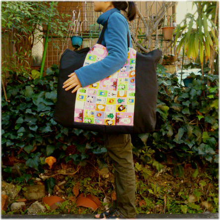 松谷みよ子怪談レストランネームタグタグ付お昼寝布団バッグ/レギュラーサイズ/在庫2/ランドリーバッグ..