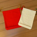 【入園準備】クリスマスカラーラッピング巾着袋大小2枚セット /在庫1/27x39 36x40 /クリスマス プレゼント お祝い おもてなし ランチ お茶会 ...