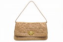 ミュウミュウ 2way ショルダー ハンドバッグ クラッチ キルティング ターンロック スタッズ レザー ピンクベージュ MIUMIU 2969h(4)