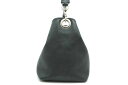 ミュウミュウ アーカイブ ショルダーバッグ ロゴ Unisex レザー ブラック MIUMIU 1560h