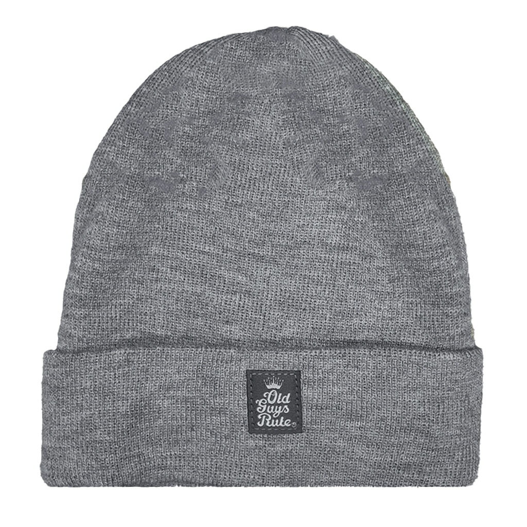 ■OLD GUYS RULE■ オールドガイズ ルール CLASSIC BEANIE GREY ビーニー ニット帽 メンズ プレゼント ギフト