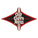 ステッカー ■OLD GUYS RULE■ オールドガイズ ルール DIAMOND LONGBOARD ステッカー 123×83