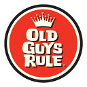 ステッカー ■OLD GUYS RULE■ オールドガイズ ルール CROWN LOGO ステッカー 76×76