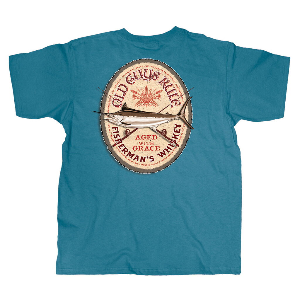 ■OLD GUYS RULE■ オールドガイズルール FISHERMAN'S WHISKEY Tシャツ メンズ プレゼント 夏 ギフト