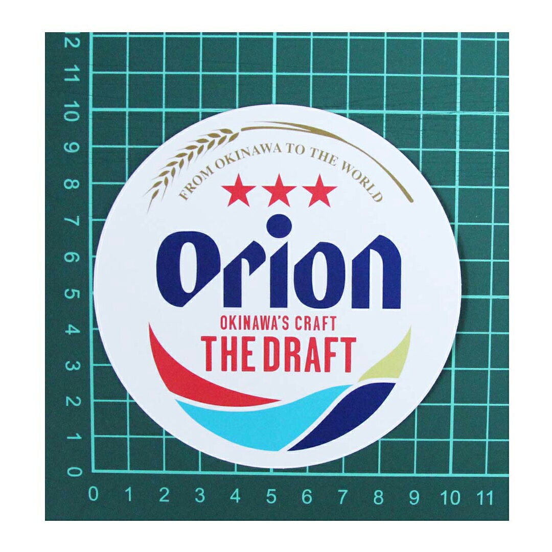 【ORION BEER】オリオンビール ステッカー ドラフトロゴ