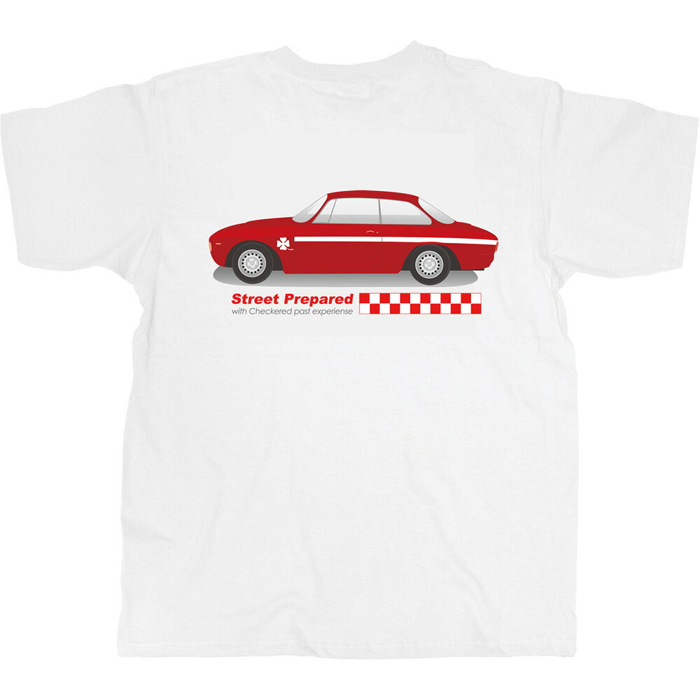 ■ Street Prepared ■ ストリートプリペアードAlfaromeo GTA バックプリントTシャツ