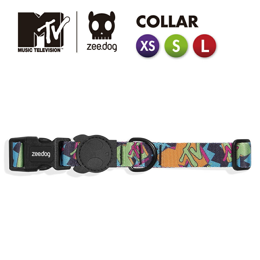 【zee.dog official web store】 COLLAR 首輪 XS/S/M/Lサイズ【MTV】 犬 バックル 簡単着脱 おしゃれ あす楽