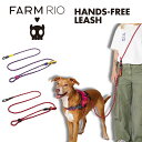 【zee.dog official web store】 HANDS-FREE LEASH【FARM RIO】 ハンズフリー 犬 リード ショルダーリード 手ぶ...