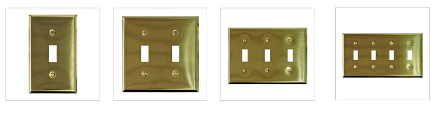 ブラススイッチプレート アメリカンスイッチ スイッチ 照明 照明器具 ペンダントランプ 真鍮 北欧 レトロ ナチュラル 雑貨 アメリカンスイッチ DIY 蛍スイッチ 差込口 プラグ　1口2口3口4口