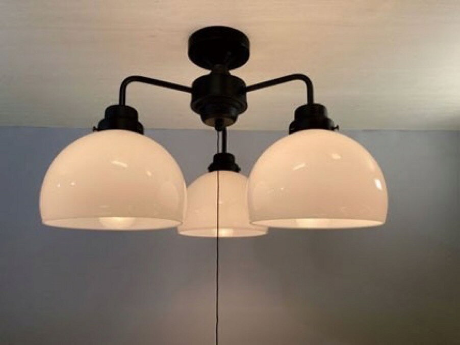 Rakuten - 【ミニレトロ型LED付き】天井直付け照明　リビング ダイニング 廊下 玄関 店舗 インテリア ヴィンテージ アンティーク 工業 塩系 ブルックリンインダストリアルランプ- St, Brooklyn, KB3453FLG -