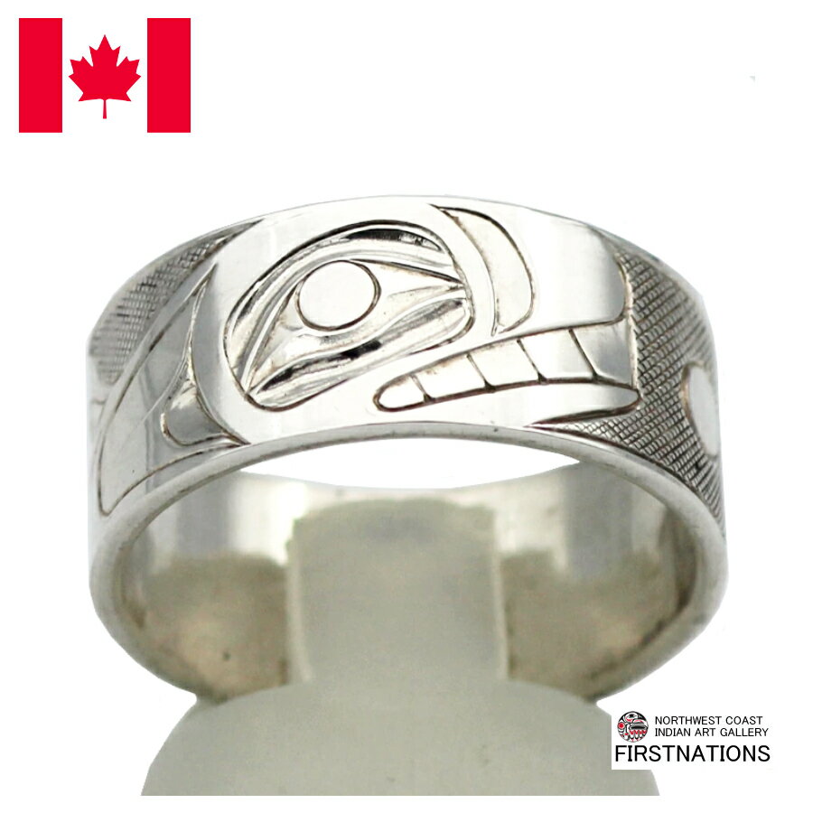 インディアン ジュエリー リング 指輪 カナダ 先住民 ネイティブ シルバー 925 アクセサリー KWAGIULTH..
