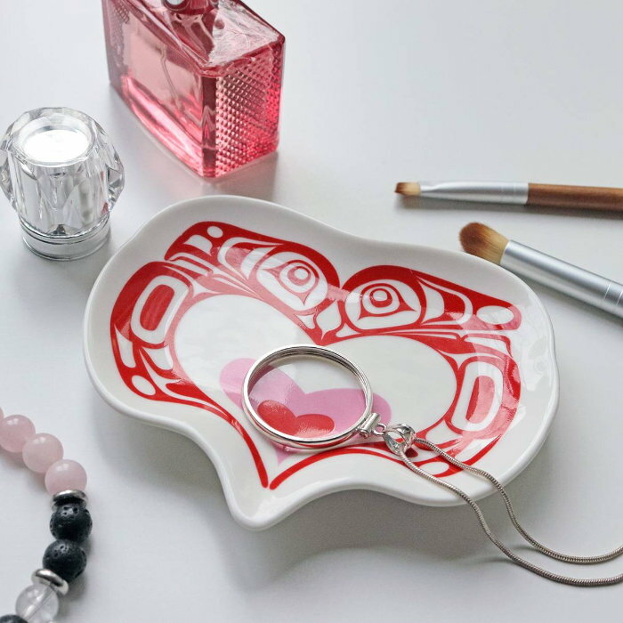 小物入れ 小皿 Love Birds イーグルのつがい