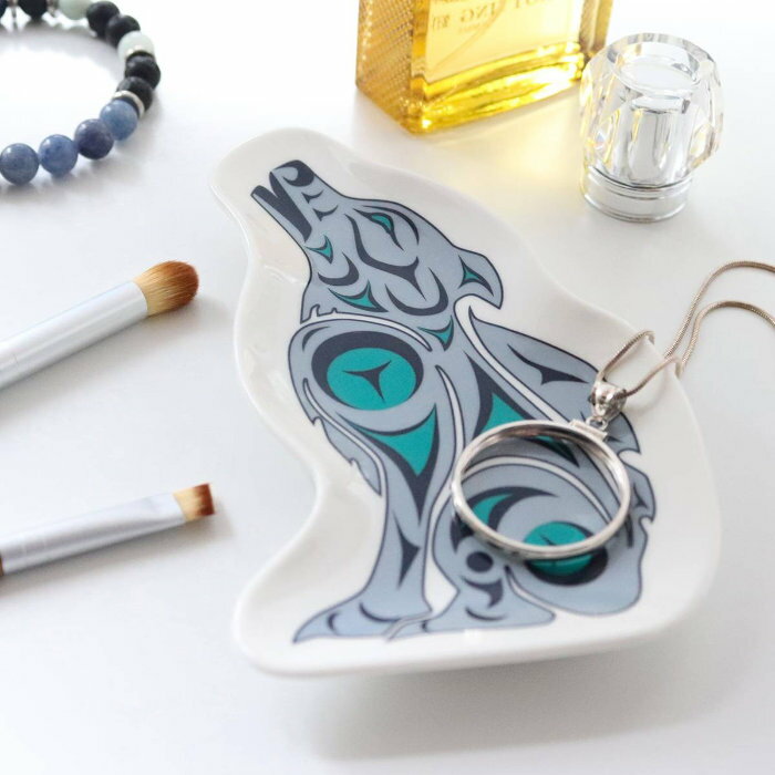 小物入れ 小皿 Wolf 狼