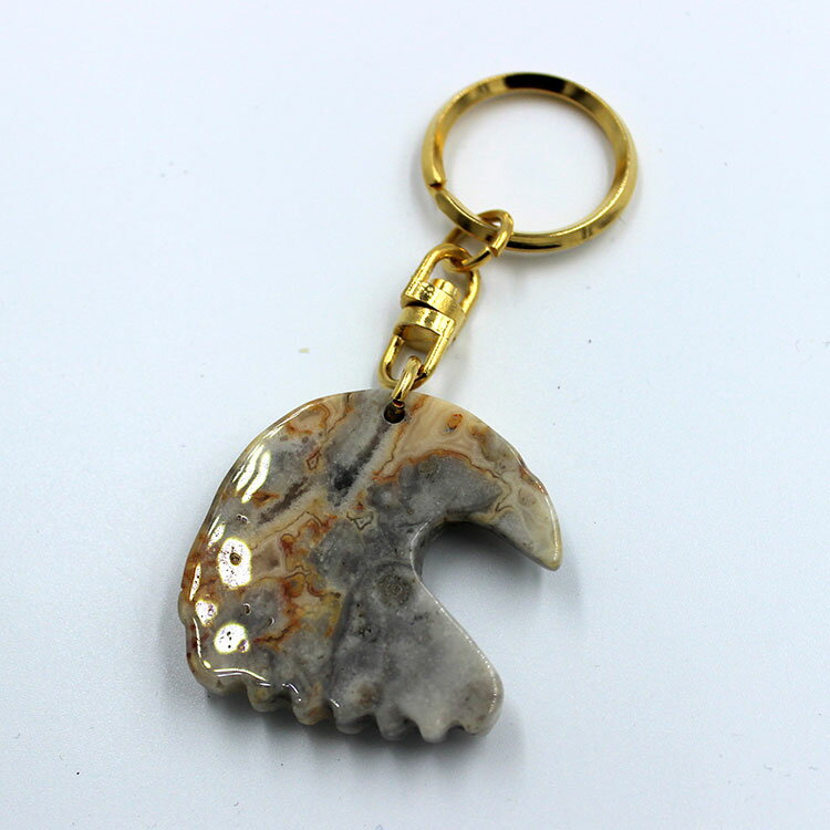 メノウ イーグル キーホルダー