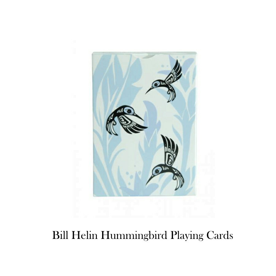 トランプ カード 玩具 カナダ 先住民 ネイティブ インディアン BOMA製 PLAYING CARD / Bill Helin Hummingbird ハミングバード