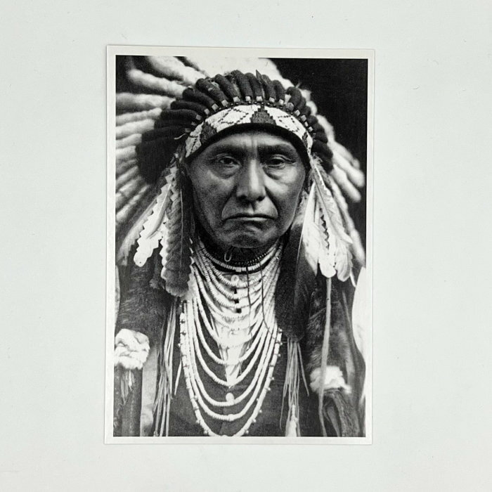 ポストカード ネイティブ 写真 カナダ 先住民 インディアン 雑貨 Chief Joseph