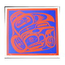 アート シルクスクリーン 絵 画 カナダ 先住民 ネイティブ インディアン 限定エディション 114/200 UUSHTAKIMLTH
