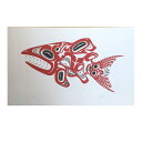 アート シルクスクリーン 絵 画 カナダ 先住民 ネイティブ インディアン 限定エディション 163/180 SPRING