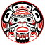 TATTOO 刺青 タトゥ シール カナダ 先住民 ネイティブ インディアン柄 BIG Eagle イーグル 鷲 MOON 月 イーグルムーン