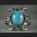 CfBA WG[ oO lCeBu AJ ioz QUALITY VINTAGE NAVAJO DEEP BLUE TURQUOISE Vo[ uXbg