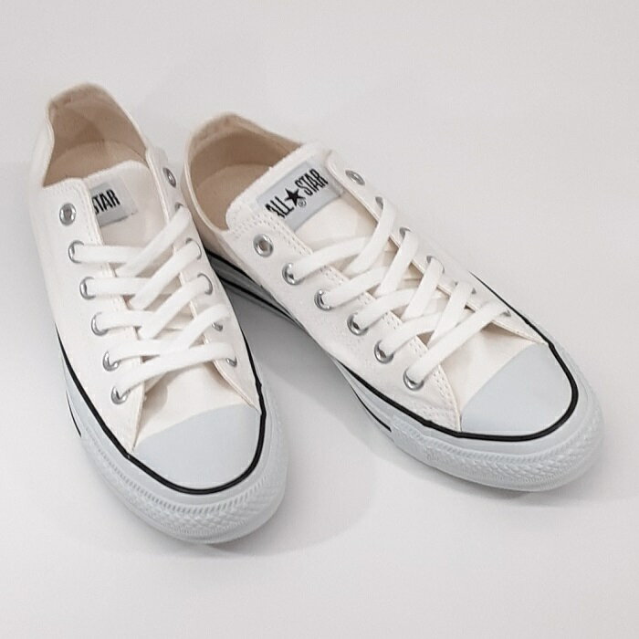 コンバース キャンバス オールスター カラーズ オックスCONVERSE ALL STAR COLORS OXレディース スニーカーホワイト/ブラック 白 黒ライン【送料無料】