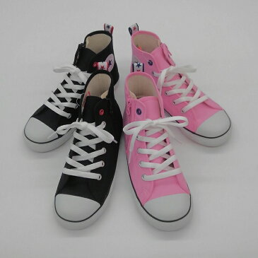 コンバース チャイルドオールスター N スターテープ ジップ ハイカットCONVERSE CHILD ALLSTAR N STARTAPE Z HIブラック ピンク