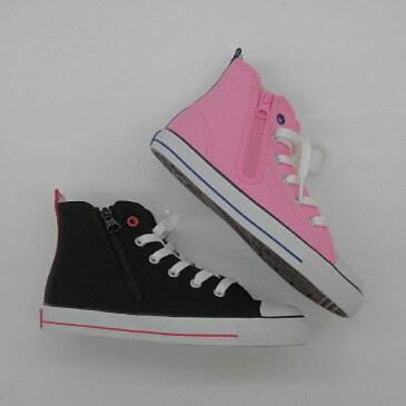 コンバース チャイルドオールスター N スターテープ ジップ ハイカットCONVERSE CHILD ALLSTAR N STARTAPE Z HIブラック ピンク