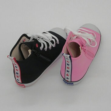 コンバース チャイルドオールスター N スターテープ ジップ ハイカットCONVERSE CHILD ALLSTAR N STARTAPE Z HIブラック ピンク