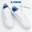 K-SWISS CLASSIC 88 LOWケースイス クラシック 88レディース レザー ローカット天然皮革 女性 スニーカーホワイト/ホワイト 白白