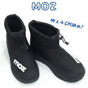 MOZ モズ MZ2674メンズ ウインター 防水 ブーツSWEDEN LAGOM内側 ふかふか 防寒 軽量ブラック