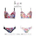 ブラショーセット 上下セット ノンワイヤーブラ ブラジャー ショーツ セット 3/4カップ レディース ビキニ 美胸 脇寄せ 谷間 ランジェリー 704138 ...