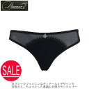 Diamor ディアモール ショーツ 4653 D175 タンガ ブラック M L ランジェリー セクシーレディース フェミニン 官能的 悪戯心 送料無料 パン...
