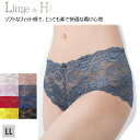 ランジュドアッシュ Linge de H ショーツ スタンダード RS715 LL 2L XL 6色 総レース アウターにひびきにくい 快適 フィット 楽 大きいサイズ