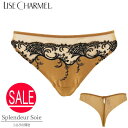 LISE CHARMEL リズシャルメル タンガ Tバック レディース S M フランスサイズ0 1 シルク混 ACC0080 ソング パンツ 下着 透け感 き...