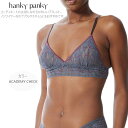 hanky panky ハンキーパンキー ブラレット 三角ブラ トライアングルブラ PR487004 S M レディース ACAD ノンワイヤー ACAD アカ...