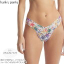 楽天スーパーSALE! hanky panky ハンキーパンキー タンガ Tバック レディース PR4911-S29 スティルブルーミング ワンサイズ 伸縮性 ...